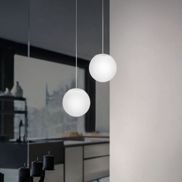 Lampadario moderno linea light group oh p e27 12101 led sospensione polietilene - Linea Light Group