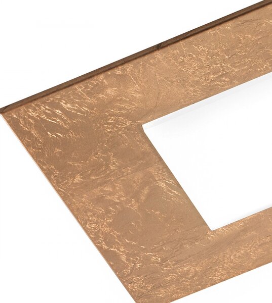 Plafoniera classica promoingross pixel r50x12 rf led metallo metacrilato switch lampada soffitto - Promoingross