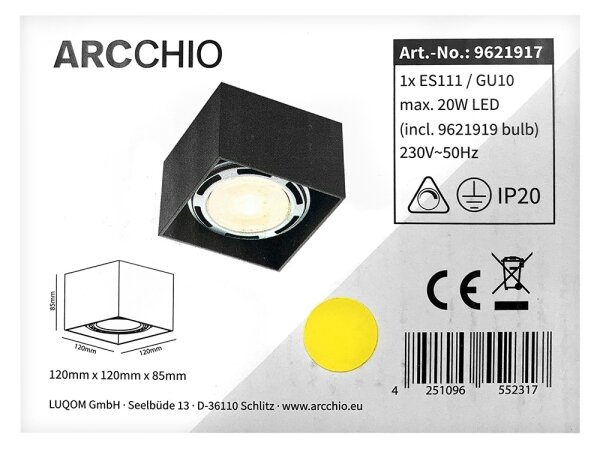 Arcchio - LED Faretto MABEL 1xGU10/ES111/11,5W/230V