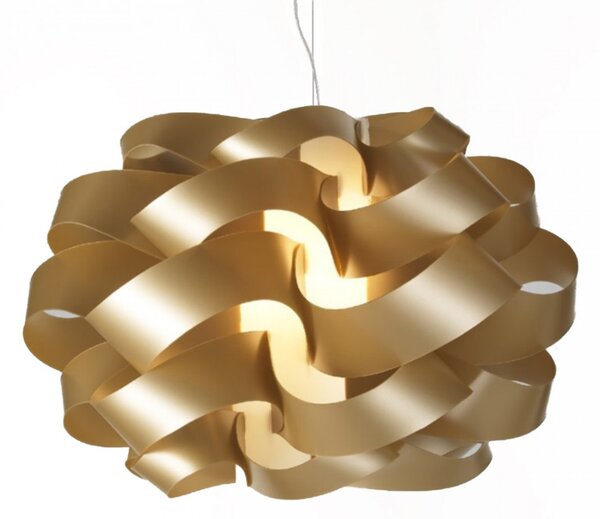 Lampadario linea zero cloud s60 e27 led oro polilux lampada soffitto ultramoderna - Linea Zero