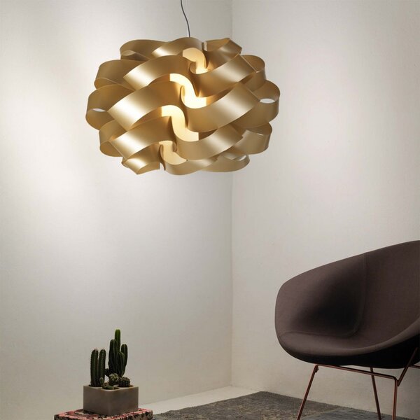 Lampadario linea zero cloud s60 e27 led oro polilux lampada soffitto ultramoderna - Linea Zero