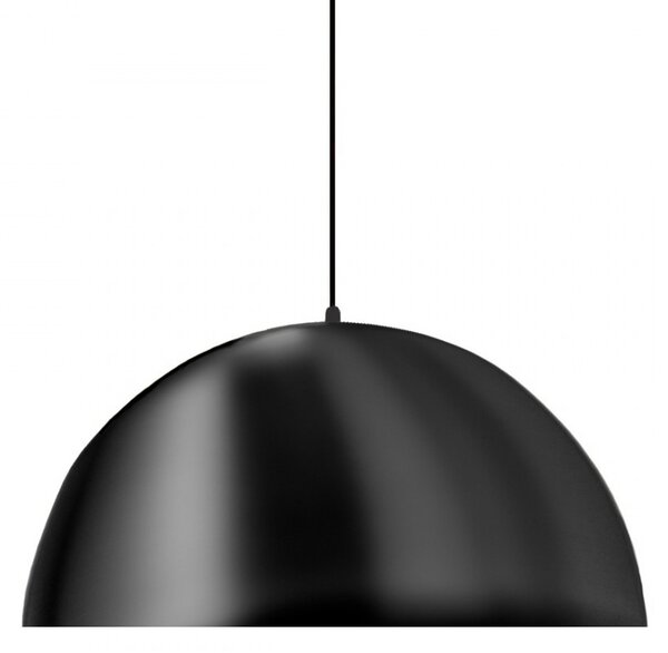 Lampada sospensione nera gea luce bonella sp cupola moderna - Gea Luce