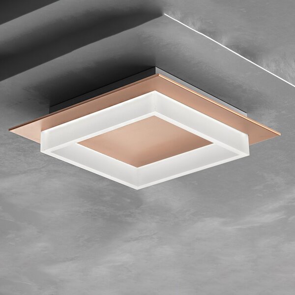 Plafoniera led promoingross square q35 mc switch lampada soffitto classica - Promoingross
