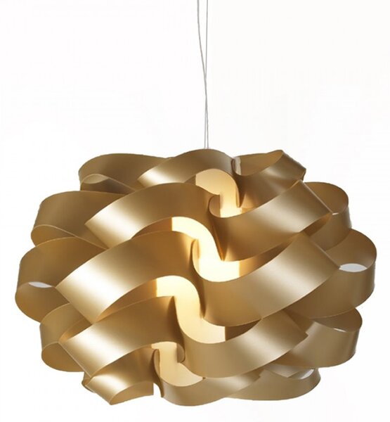 Lampadario linea zero cloud s40 e27 led oro polilux lampada soffitto ultramoderna - Linea Zero