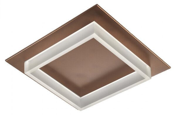 Plafoniera led promoingross square q50 mc switch lampada soffitto classica - Promoingross