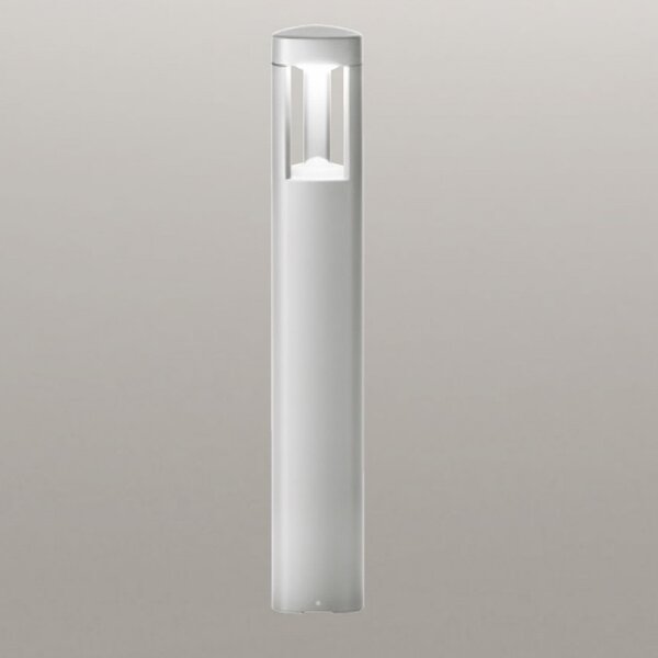 Lampioncino alluminio gea led janet ges481 80h led lampada terra grigio metallizzato moderna gx53 ip54 - Gea Led