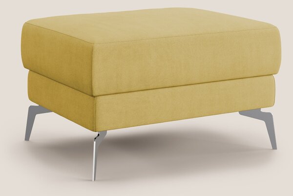 Star Pouf con piedini alti in tessuto impermeabile T02 giallo