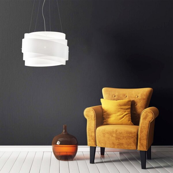 Lampadario linea zero bea s3 60 e27 led polilux lampada soffitto moderno - Linea Zero