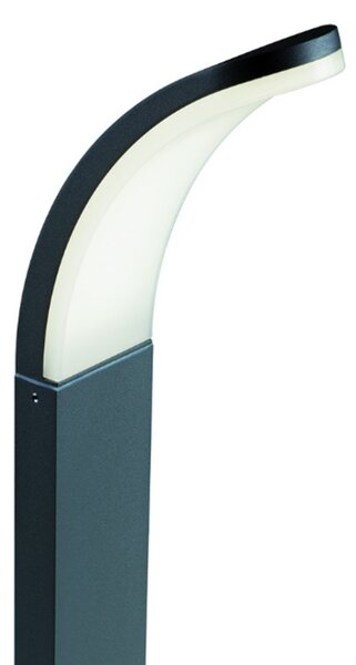 Lampioncino esterno moderno sovil virgola 99199 16 led alluminio lampada terra - Sovil Illuminazione