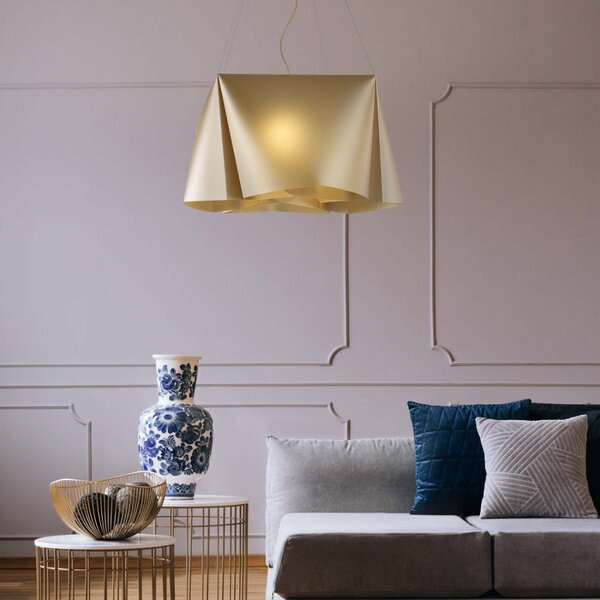 Lampadario linea zero wanda s3 60 e27 led polilux lampada soffitto moderno - Linea Zero
