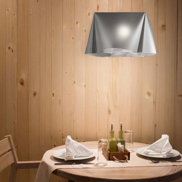 Lampadario linea zero wanda s45 e27 led polilux lampada soffitto moderno - Linea Zero