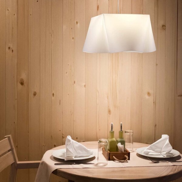 Lampadario linea zero wanda s45 e27 led polilux lampada soffitto moderno - Linea Zero