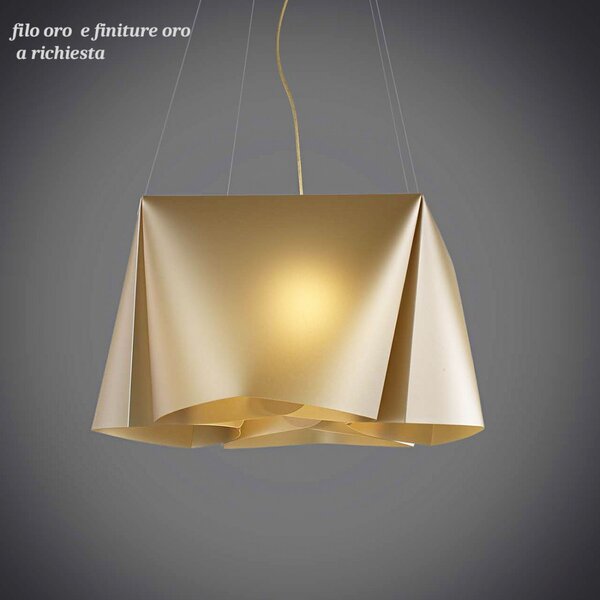 Lampadario linea zero wanda s3 60 e27 led polilux lampada soffitto moderno - Linea Zero