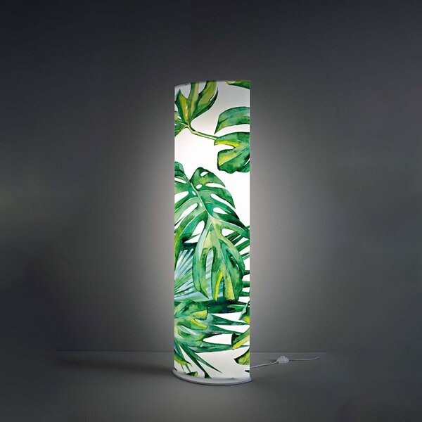 Piantana linea zero litos ta print plants led polilux lampada terra moderna - Linea Zero