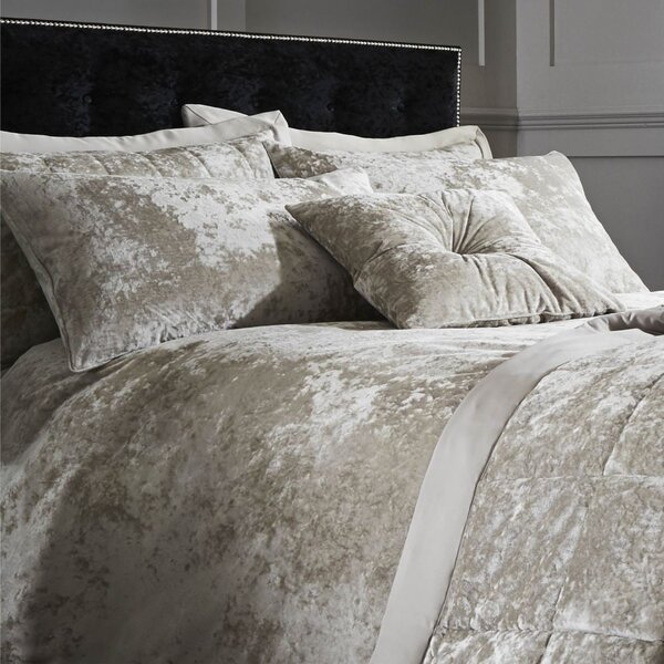 Cuscino decorativo 45x45 cm Crushed Velvet Diamante - Catherine Lansfield