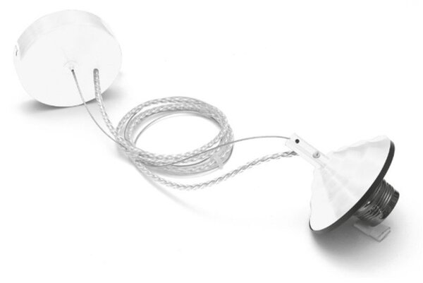 Lampadario led gea luce alice sp e27 vetro bianco sfumato lampada soffitto - Gea Luce