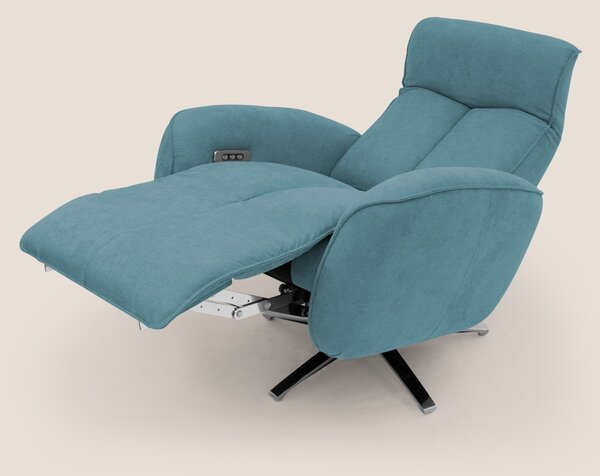 EVA Poltroncina RELAX in morbido tessuto impermeabile T02 azzurro