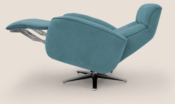 EVA Poltroncina RELAX in morbido tessuto impermeabile T02 azzurro