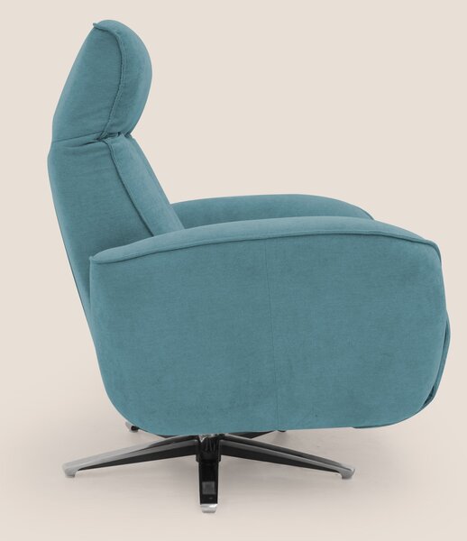 EVA Poltroncina RELAX in morbido tessuto impermeabile T02 azzurro