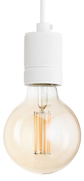 Lampadario moderno gea luce flash gso090 e27 led metallo tessuto sospensione - Gea Luce
