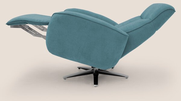 EVA Poltroncina RELAX in morbido tessuto impermeabile T02 azzurro
