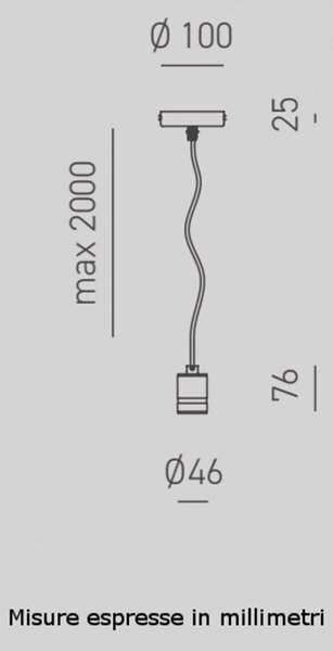 Lampadario moderno gea luce flash gso090 e27 led metallo tessuto sospensione - Gea Luce