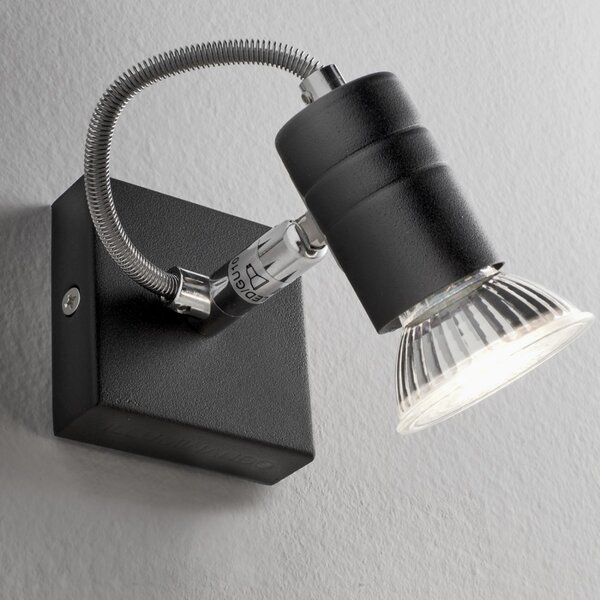 Spot moderno illuminando zelig 1 nr gu10 led faretto orientabile parete soffitto - Illuminando