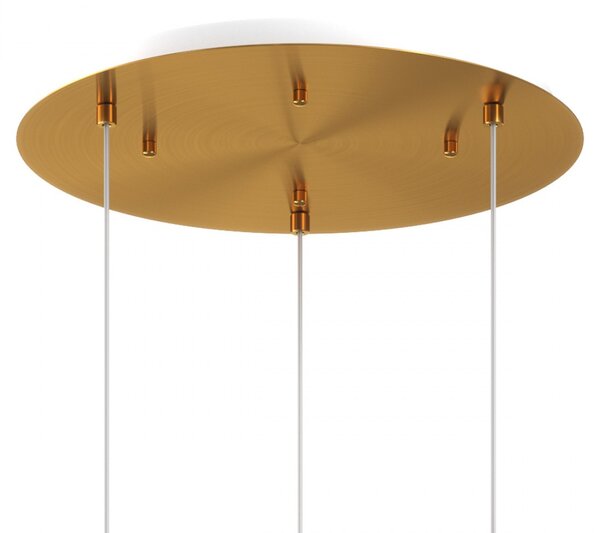 Plafoniera classica top light eclipse 1184 os s3 t am g9 led vetro lampada soffitto - Top Light
