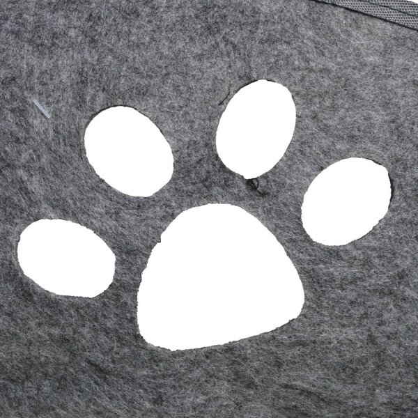 Letto grigio per gatti 52x67 cm - Love Story