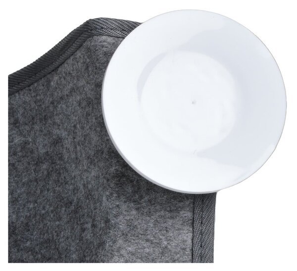 Letto grigio per gatti 52x67 cm - Love Story