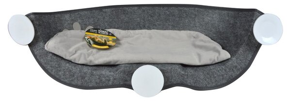 Letto grigio per gatti 52x67 cm - Love Story