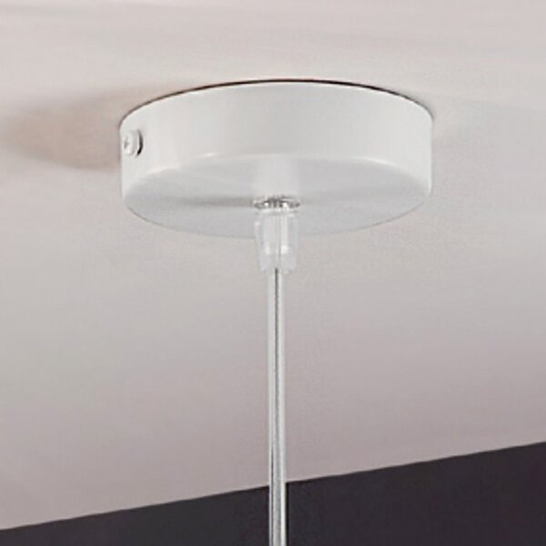 Sospensione moderna due p moon 2708 sm e27 led vetro iridato lampadario sfera - Due P Illuminazione