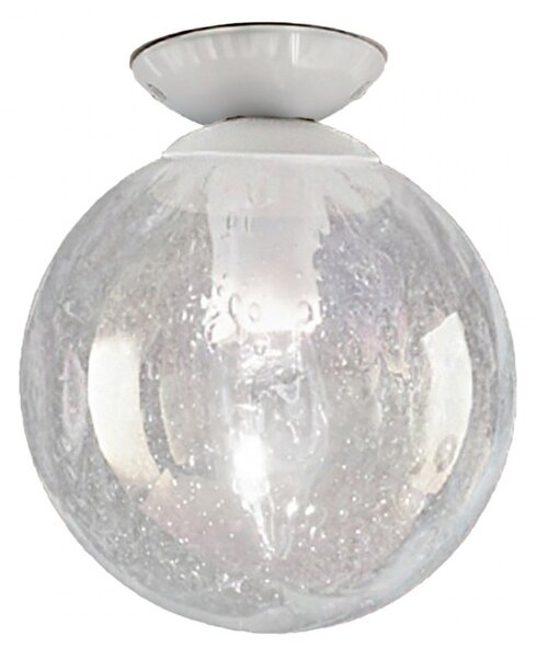 Plafoniera moderna due p moon 2708 plm e27 led vetro iridato lampada soffitto sfera - Due P Illuminazione