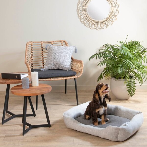 Letto grigio per cani 40x55 cm - Love Story