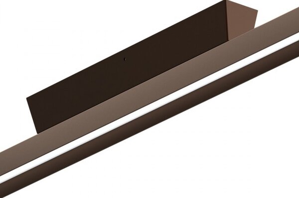 Plafoniera esterno acciaio linea light lira s ip65 23w led 3000°k 2947lm lampada soffitto classica moderna - Linea Light Group