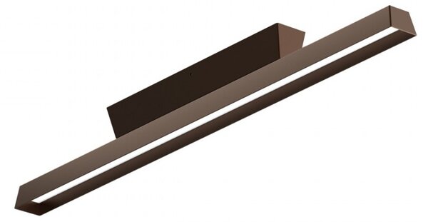 Plafoniera esterno acciaio linea light lira s ip65 23w led 3000°k 2947lm lampada soffitto classica moderna - Linea Light Group