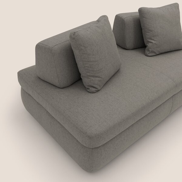 Gransasso Divano letto matrimoniale dal DESIGN innovativo in tessuto i