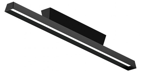 Plafoniera esterno acciaio linea light lira s ip65 23w led 3000°k 2947lm lampada soffitto classica moderna - Linea Light Group