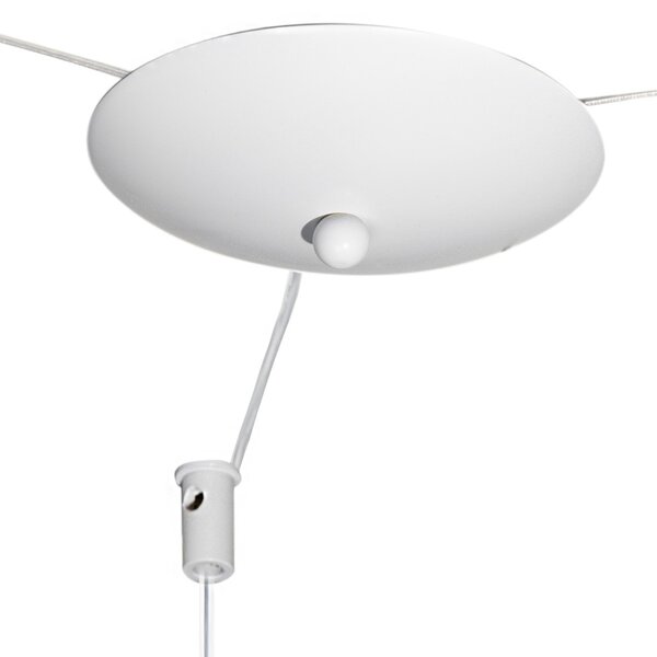 Lampadario top light shaded 1164bi s3 s cr e27 led vetro cromo lampada soffitto moderna - Top Light