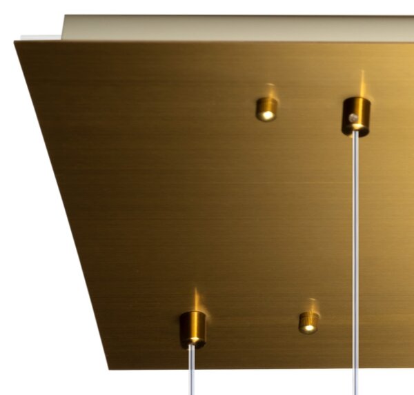 Lampadario top light shaded 1164os s7 r am ra e27 led vetro colorato lampada soffitto - Top Light