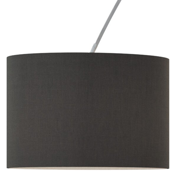 Piantana parete arco moderna top light turning 1187 b7 e27 led metallo tessuto lampada braccio parete - Top Light