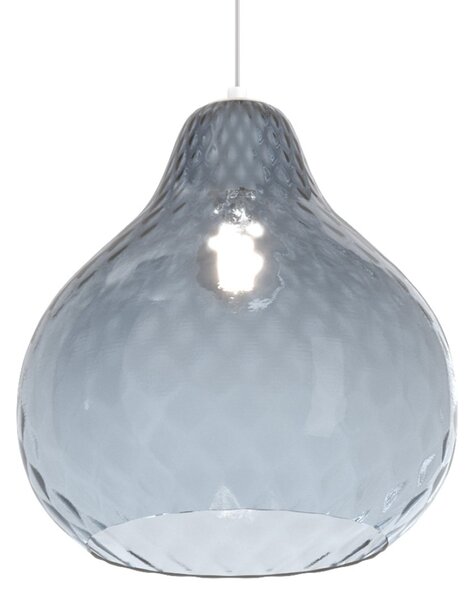 Lampadario vetro colorato top light dress 1191 bi s3 tmix za e27 led lampada soffitto moderna - Top Light