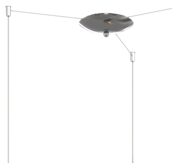 Lampadario vetro colorato top light dress 1191 cr s3 smix ru e27 led lampada soffitto moderna - Top Light