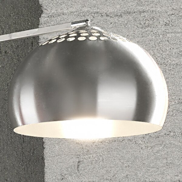 Applique braccio arco moderna top light corner 1189 b7 e27 led metallo lampada parete - Top Light