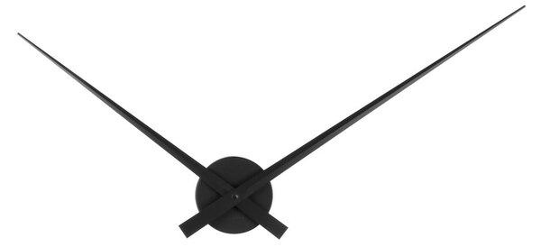 Orologio da parete nero Little Big Time - Karlsson