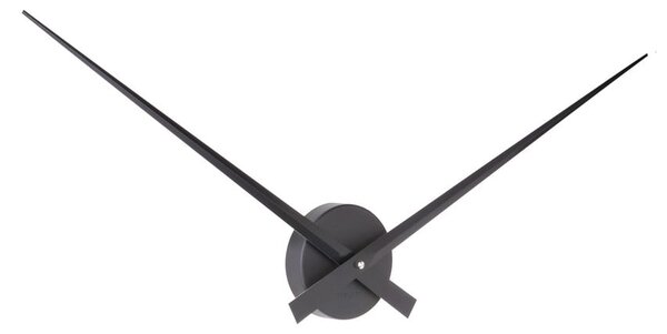 Orologio da parete nero Little Big Time - Karlsson
