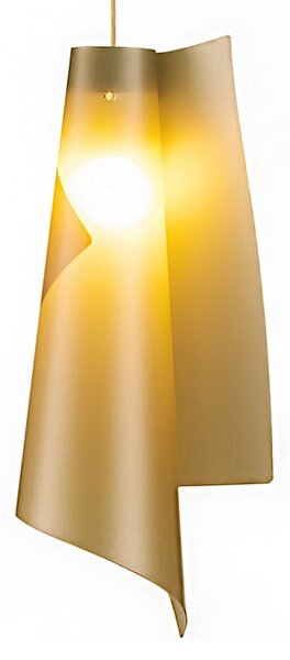 Lampadario linea zero vela s50 oro e27 led polilux sospensione moderna - Linea Zero
