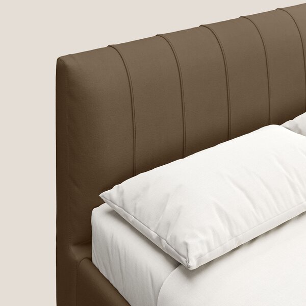 Bogart letto imbottito contenitore completamente sfoderabile in microf