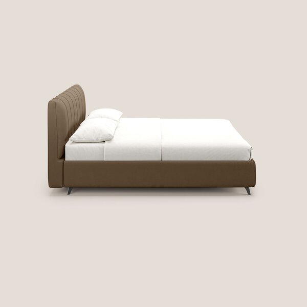 Bogart letto imbottito contenitore completamente sfoderabile in microf