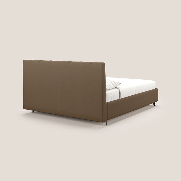 Bogart letto imbottito contenitore completamente sfoderabile in microf